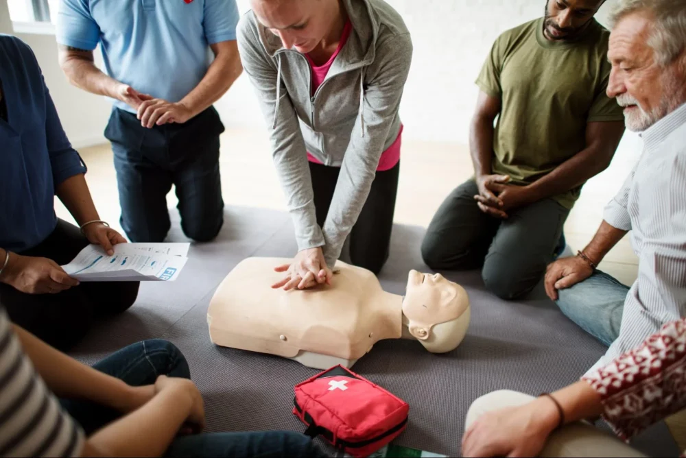 การเรียนรู้จากการอบรม CPR