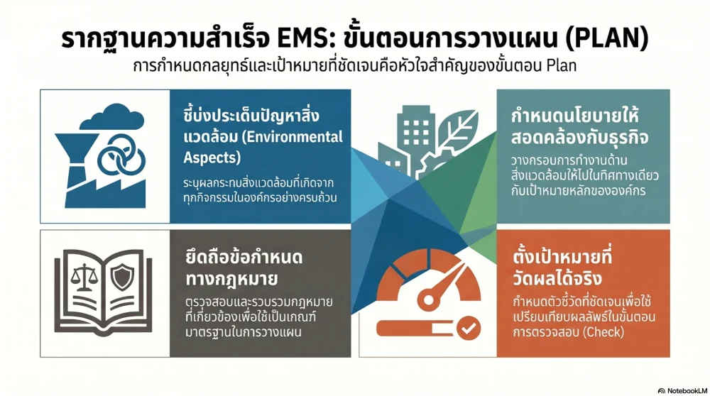 PDCA Cycle ขั้นตอน Plan วางแผน EMS