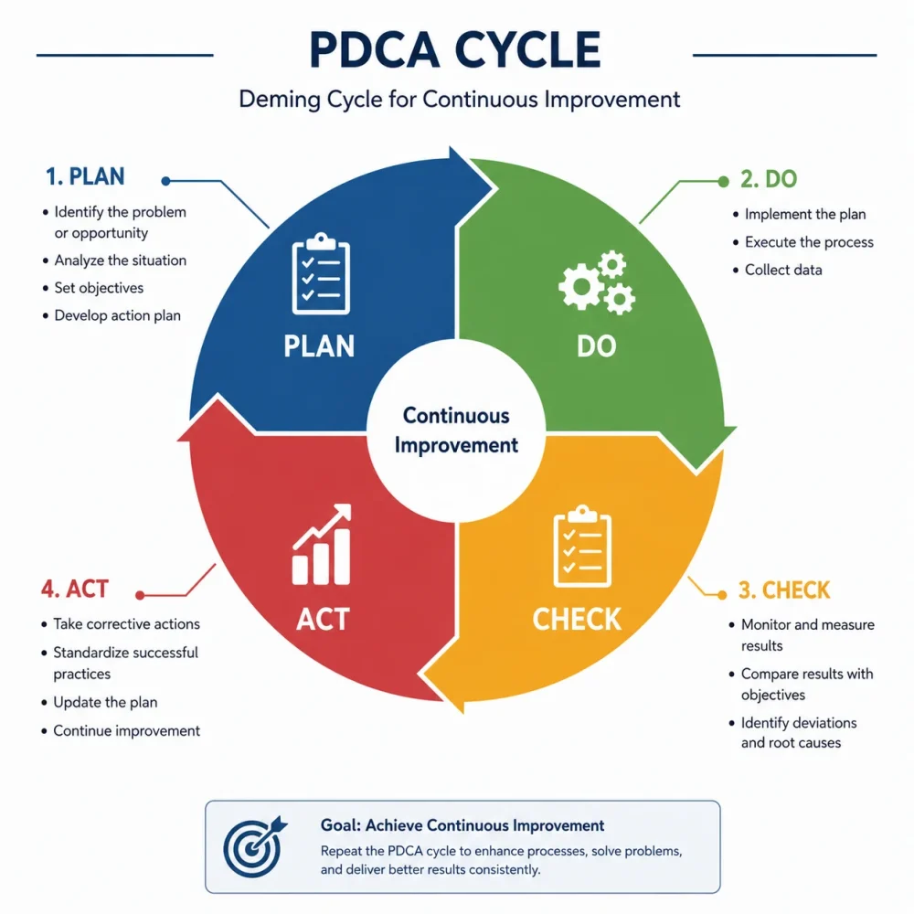 PDCA Cycle สามารถนำมาใช้กับ EMS ได้